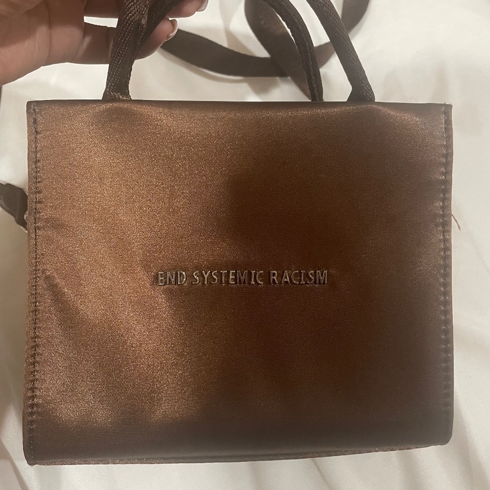 Brandon Blackwood Satin Tote ( AUTHENTIC)
